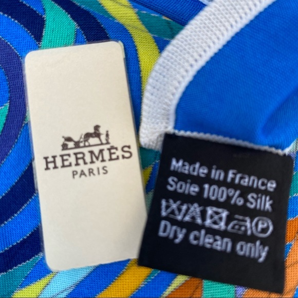 SOLD HERMÈS carre jersey les fabrique des rubans - Picture 11 of 11